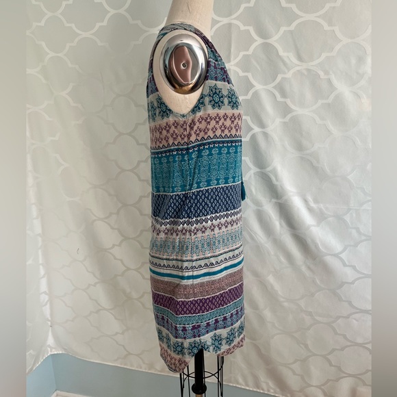 Beachlunchlounge Aquamarine Sleeveless Dress Small viscose short dress - Picture 5 of 10